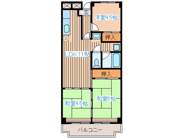 共立愛宕橋ビルの物件間取画像